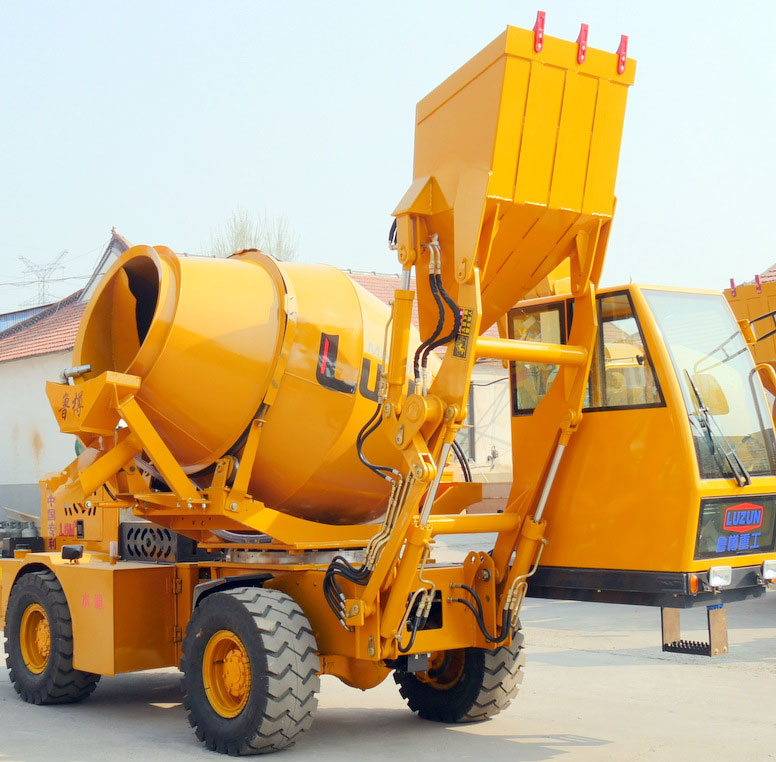 Бетоносмеситель с автозагрузкой JBC1.6R Бетоносмеситель с автозагрузкой JBC1.6R