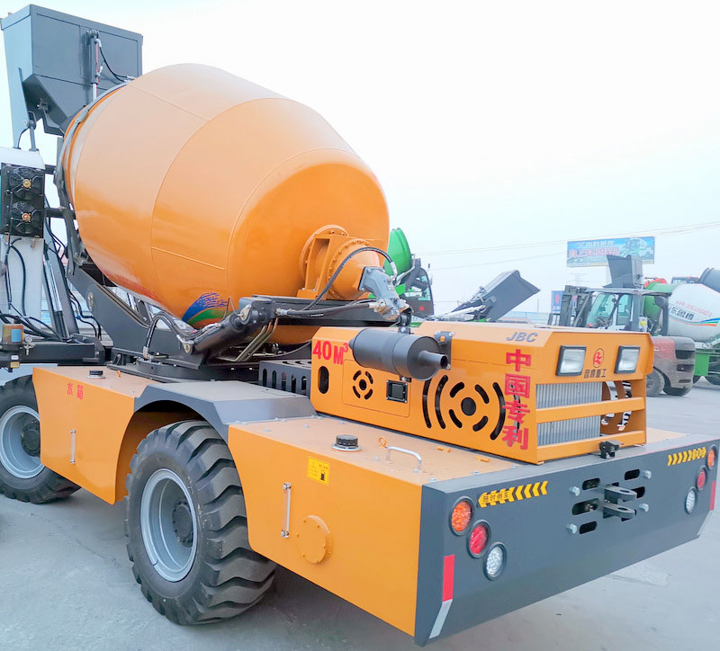 Бетоносмеситель с автозагрузкой JBC4.0R Бетоносмеситель с автозагрузкой JBC4.0R