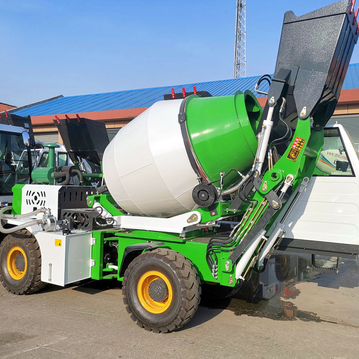 Бетоносмеситель с автозагрузкой JBC1.6R Бетоносмеситель с автозагрузкой JBC1.6R