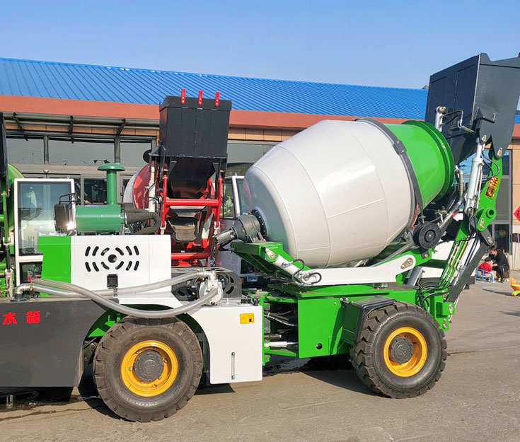 Бетоносмеситель с автозагрузкой JBC1.6R Бетоносмеситель с автозагрузкой JBC1.6R