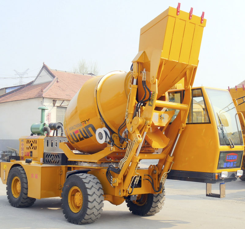 Бетоносмеситель с автозагрузкой JBC1.6R Бетоносмеситель с автозагрузкой JBC1.6R